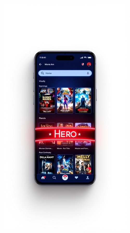 淘淘影院APP首页界面